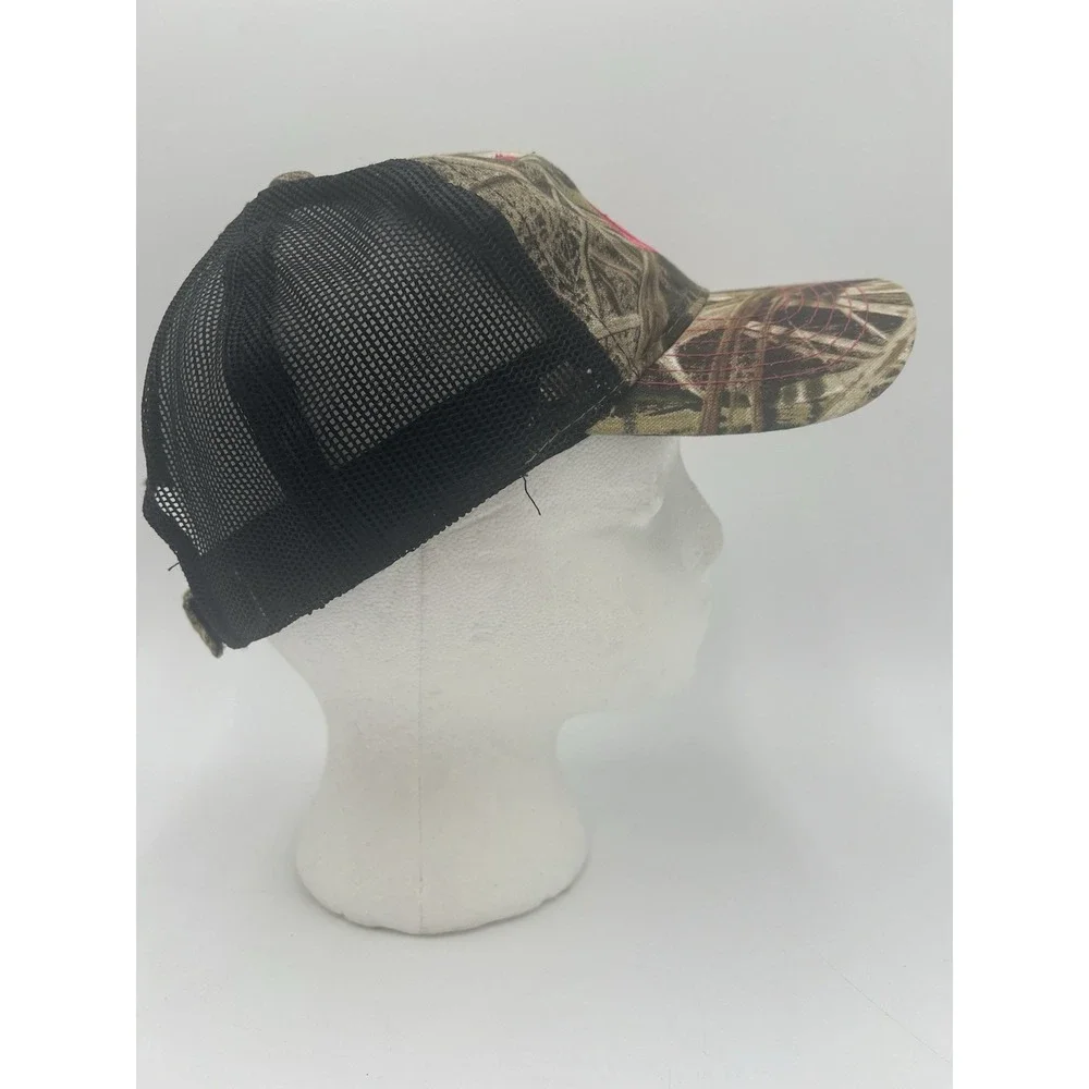 Mossy Oak Pink Camo Mesh Trucker Hat Adjustable Hunting Cap Women's